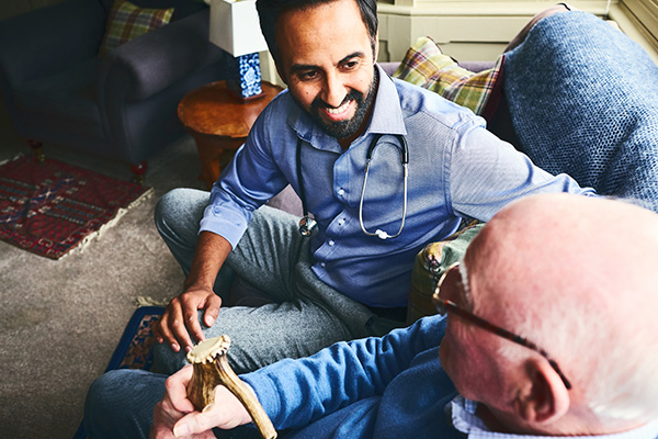 Image of a home visit